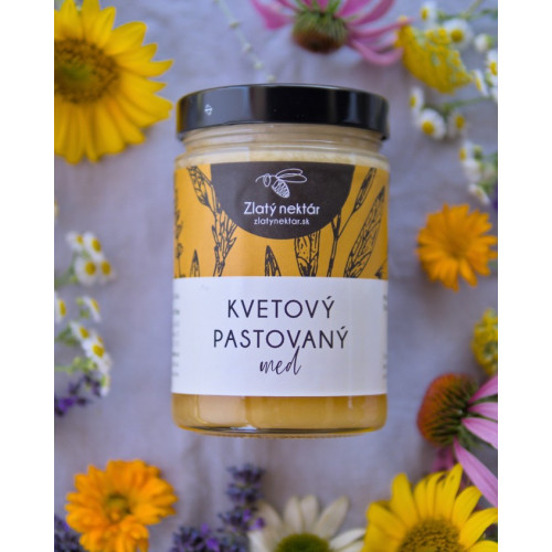Kvetový pastovaný med 750g