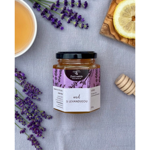 Med s levanduľou 250g