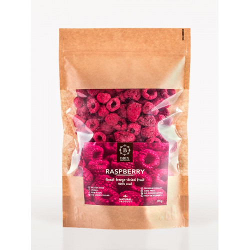 Mrazom sušená malina 85g - priehľadný