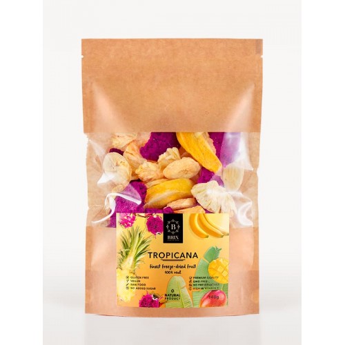 Tropicana 140g - mix 4 druhov - priehľadný